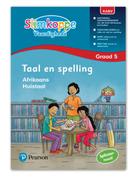 Slimkoppe Taal En Spelling Studiegidse Afrikaans Huistaal Graad 5-Each