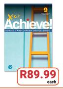 X-Kit Achieve! Subject And Carrier Choice Guide-Each