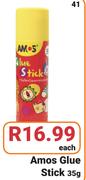 Amos Glue Stick-35g Each