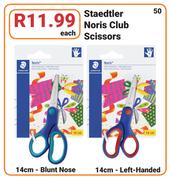 Staedtler Noris Club 14cm Scissors Blunt Nose & Left Handed-Each