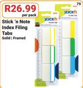 Stick ’n Note Index Filing Tabs-Per Pack
