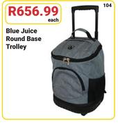 Blue Juice Round Base Trolley-Each