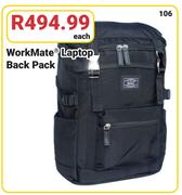 Workmate® Laptop Back Pack-Each