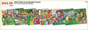 RGS Variety Of A4 Wooden Puzzles 12's/18's/24's/36's/40's/48's/50's-Each