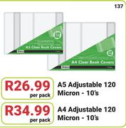 Treeline A4 Adjustable 120 Micron 10's-Per Pack