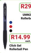 Click Gel Rollerball Pen