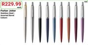Parker Jotter Stainless Steel Assorted Barrel-Each 