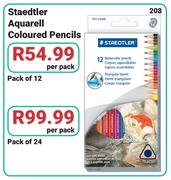 Staedtler Aquarell Coloured Pencils Pack Of 24-Per Pack