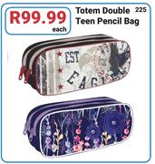 Totem Double Teen Pencil Bag-Each