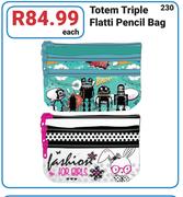 Totem Triple Flatti Pencil Bag-Each