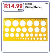 Nexx Circle Stencil-Each