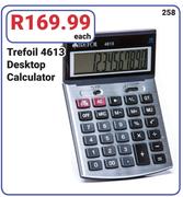 Tefoil 4613 Desktop  Calculator-Each