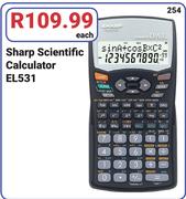 Sharp Scientific Calculator EL531-Each