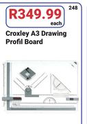 Croxley A3 Drawing Profil Board-Each