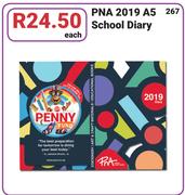 PNA 2019 A5 School Diary-Each
