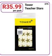 Tower Teacher Stars-Per Pack