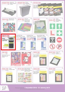 PNA : Back To School (1 Dec 2018 - 31 Jan 2019), page 20