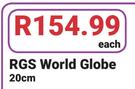 RGS World Globe-20cm Each