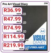 Pro Art Visual Diary A3-Each
