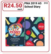 PNA 2019 A5 313 School Diary-Each