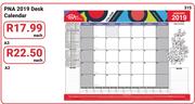 PNA 2019 A3 Desk Calender-Each