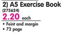 Pritt A5 Exercise Book-Each