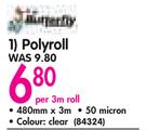 Polyroll -Per 3m Roll