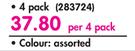 Faber-Castell Textliner Highlighters-Per 4 Pack