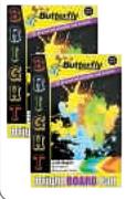 Butterfly A4 Project Board Pads-Per Pack