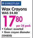 Staedtler Wax Crayons-Per 24 Pack