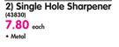 Staedtler Single Metal Hole Sharpener-Each