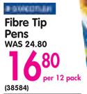 Staedtler Fibre Tip Pens-Per 12 Pack