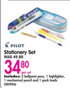 Pilot Stationary Set-Per Set