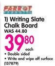 Parrot Writing Slate Chalk Board