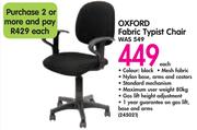 Oxford Fabric Typist Chair