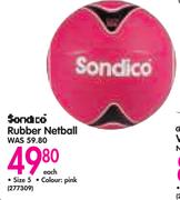 Sondico Rubber Netball-Each
