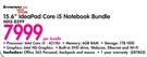 Lenovo 15.6" Ideapad Core i5 Notebook Bundle-Per Bundle