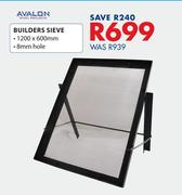 Avalon Builders Sieve-1200 x 600mm