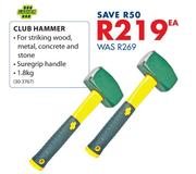 Lasher Club Hammer-1.8Kg Each