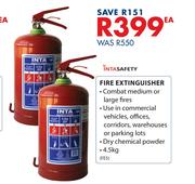 Inta Safety Fire Extinguisher-4.5Kg Each