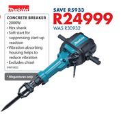 Makita Concrete Breaker HM1802
