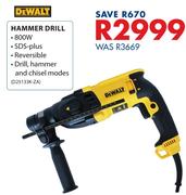 Dewalt Hammer Drill D25133K-ZA