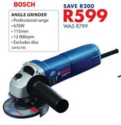 Bosch Angle Grinder 115mm 