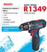 Bosch Cordless Impact Drill