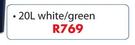Duram Roofkote White/Green-20Ltr