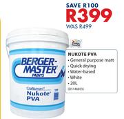Berger Master Nukote PVA-20Ltr