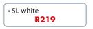 Chamber Value Chamber Matt White-5Ltr