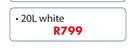 Chamber Value Chamber Roof White-20Ltr