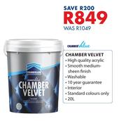Chamber Value Chamber Velvet-20Ltr