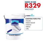 Chamber Value Contractors PVA-20Ltr